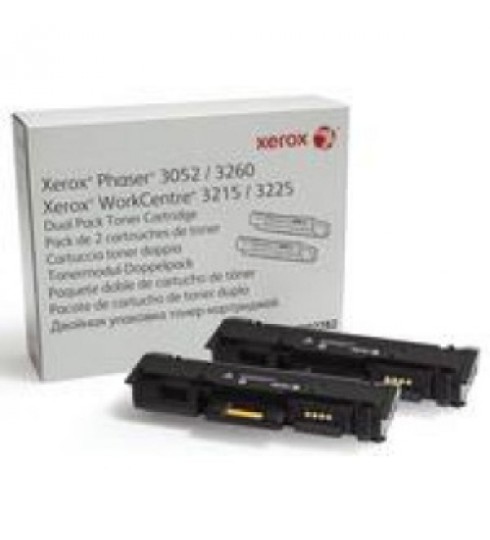 Cartus toner Black dual pack Xerox Phaser 3052 / 3260/ WC 3215 / 3225